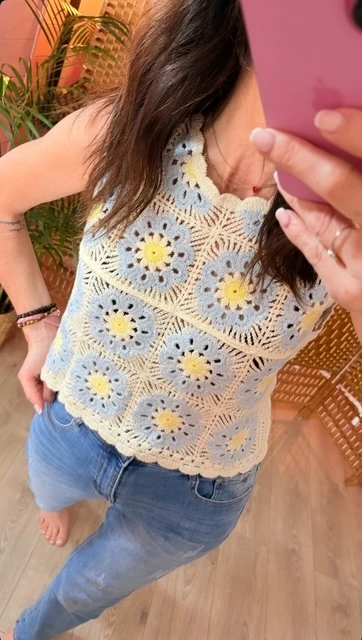 Top crochet Jeanne