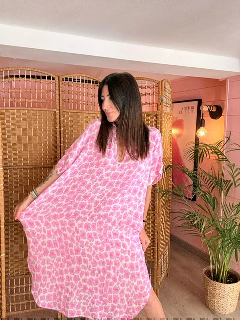 Robe gaz de coton